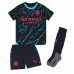 Günstige Manchester City Erling Haaland #9 Babykleidung 3rd Fussballtrikot Kinder 2023-24 Kurzarm (+ kurze hosen)